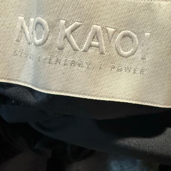 NO KA' OI Black Multicolor Stripe Track Pants With Zipper Detail, Women's Medium - Picture 6 of 7